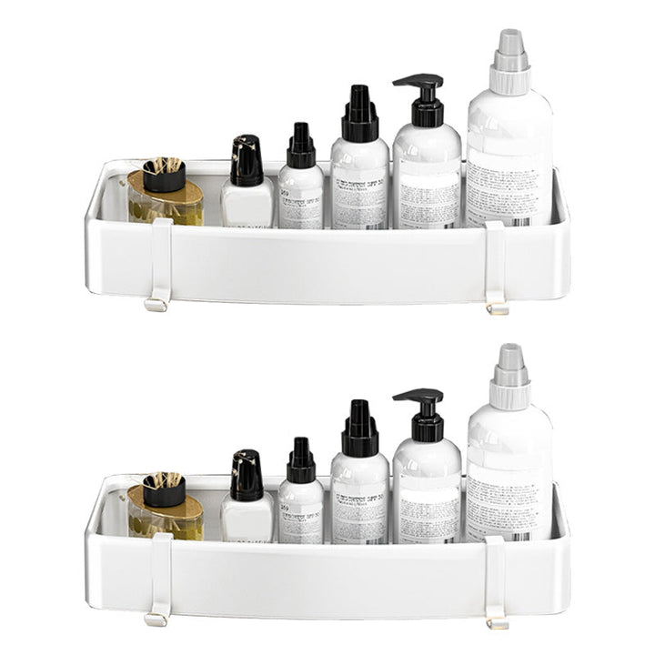 BowLift | Modern Black-White Metal Bath Hardware Set Bath Shelf Bathroom Hardware Set