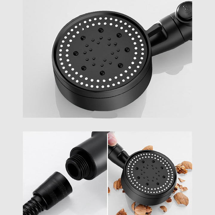BowLift | Plastic Scale Shower Head Adjustable Spray Pattern Shower Head