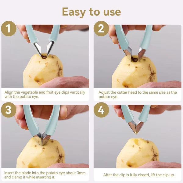BowLift | Multifunctional pineapple eye remover