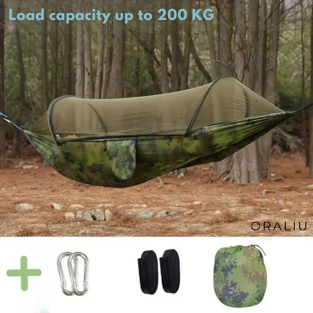 BowLift | Hammock with Integrated Mosquito Net – Ultimate Outdoor Protection