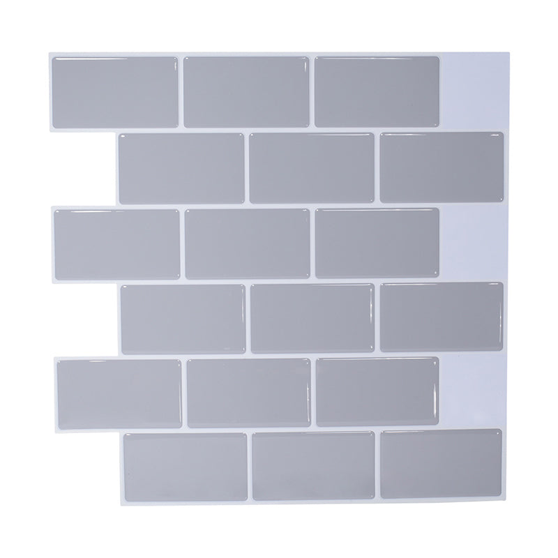 BowLift | Simple Peel & Stick Tile Scratch-Resistant Plastic Peel and Stick Subway Tile for Shower