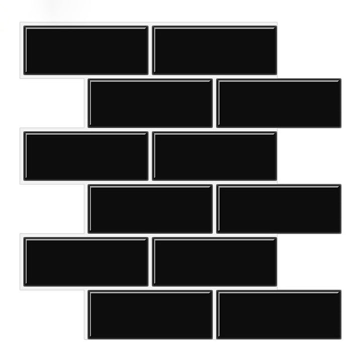 BowLift | Tile Peel & Stick Rectangle Waterproof Solid Plastic Peel & Stick Subway Tile for Shower