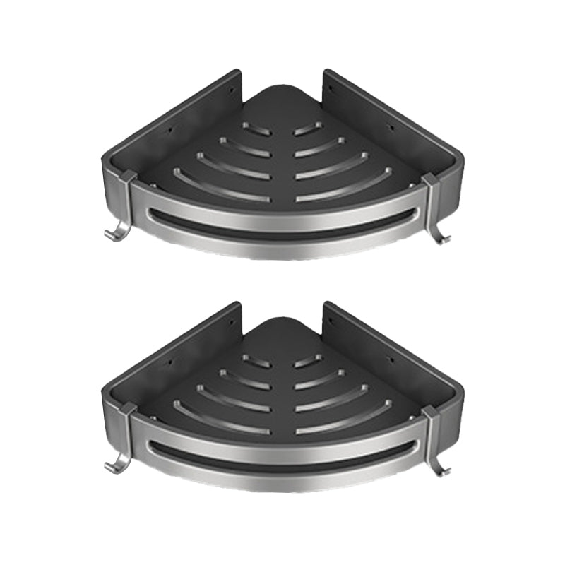 BowLift | Gray bathroom accessories as a single piece or as a set with towel holder/bathroom shelf/robe hooks