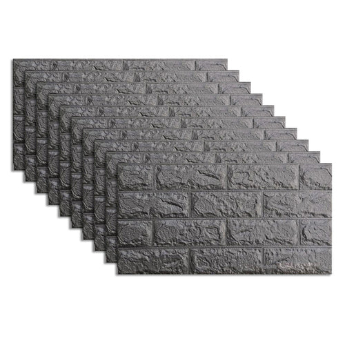 BowLift | Industrial Wall Plank 3D Print Bedroom Living Room Wall Panels Set of 10