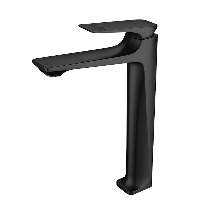 BowLift | Modern Vessel Sink Faucet Copper Lever Handle Low Arc Vessel Faucet for the Bathroom