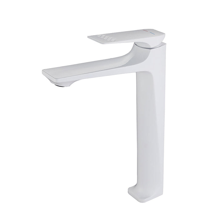 BowLift | Modern Vessel Sink Faucet Copper Lever Handle Low Arc Vessel Faucet for the Bathroom