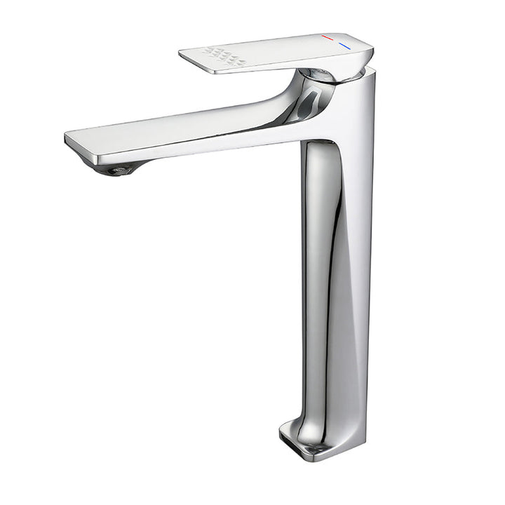 BowLift | Modern Vessel Sink Faucet Copper Lever Handle Low Arc Vessel Faucet for the Bathroom