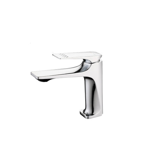 BowLift | Modern Vessel Sink Faucet Copper Lever Handle Low Arc Vessel Faucet for the Bathroom