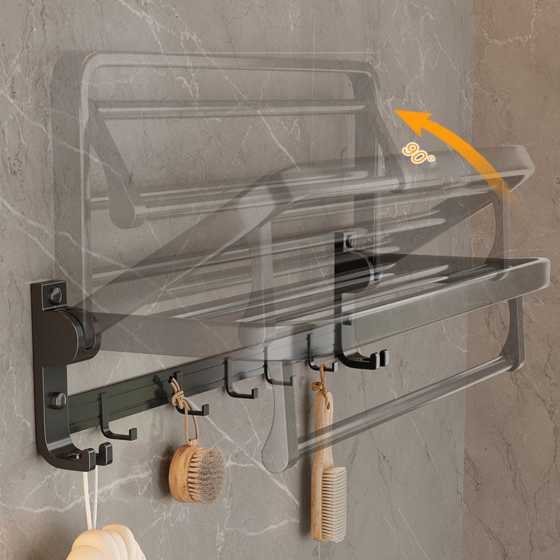 BowLift | Traditional Aluminum Bathroom Accessories Set Black Bathroom Accessories Kit