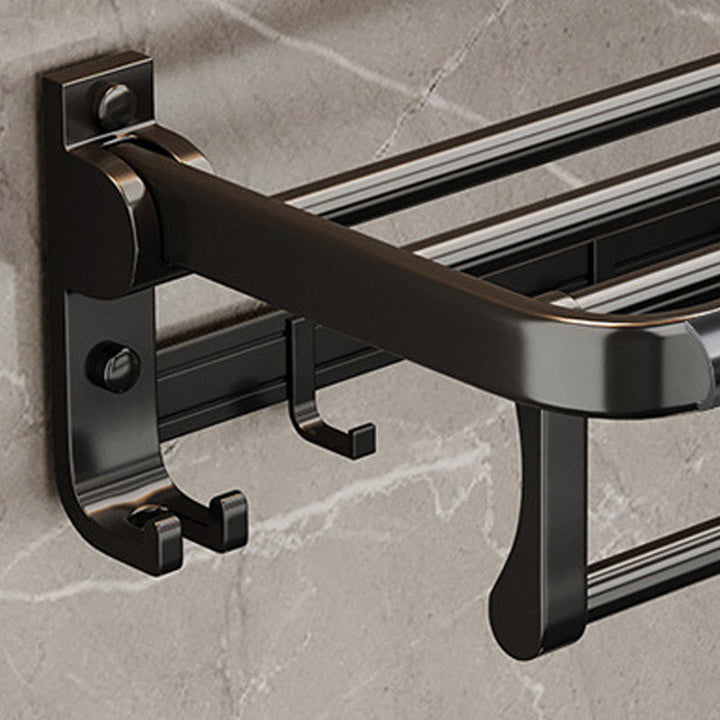 BowLift | Traditional Aluminum Bathroom Accessories Set Black Bathroom Accessories Kit