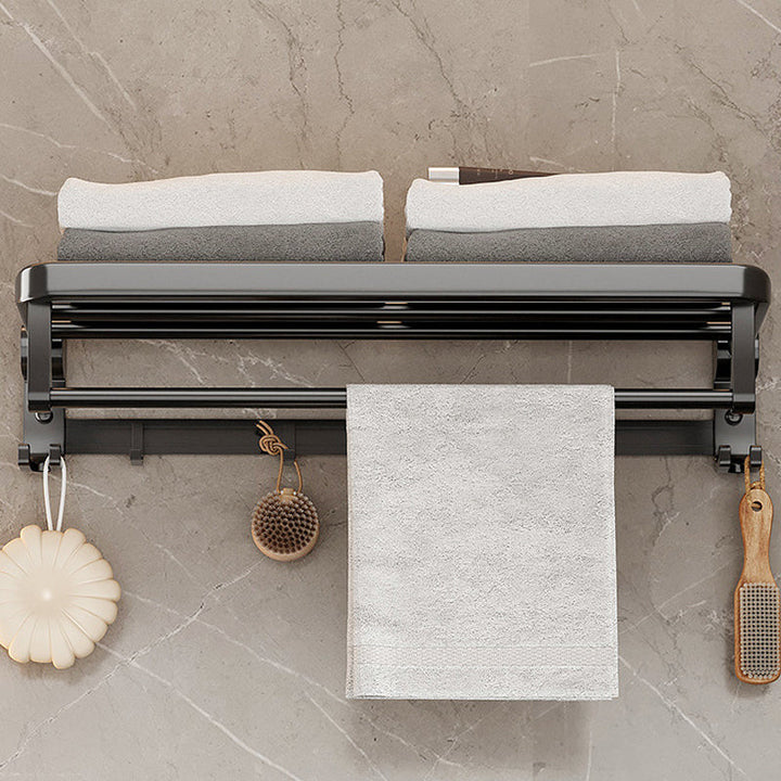 BowLift | Traditional Aluminum Bathroom Accessories Set Black Bathroom Accessories Kit