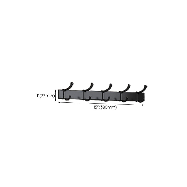 BowLift | Traditional Aluminum Bathroom Accessories Set Black Bathroom Accessories Kit