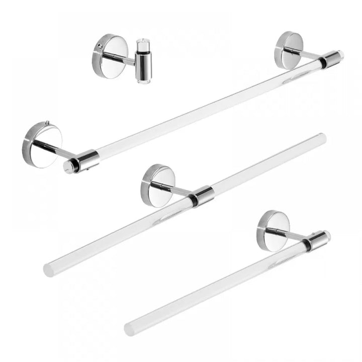 BowLift | Modern Bathroom Accessories Set Towel Rack Silver/Gold/Black Bathroom Accessories