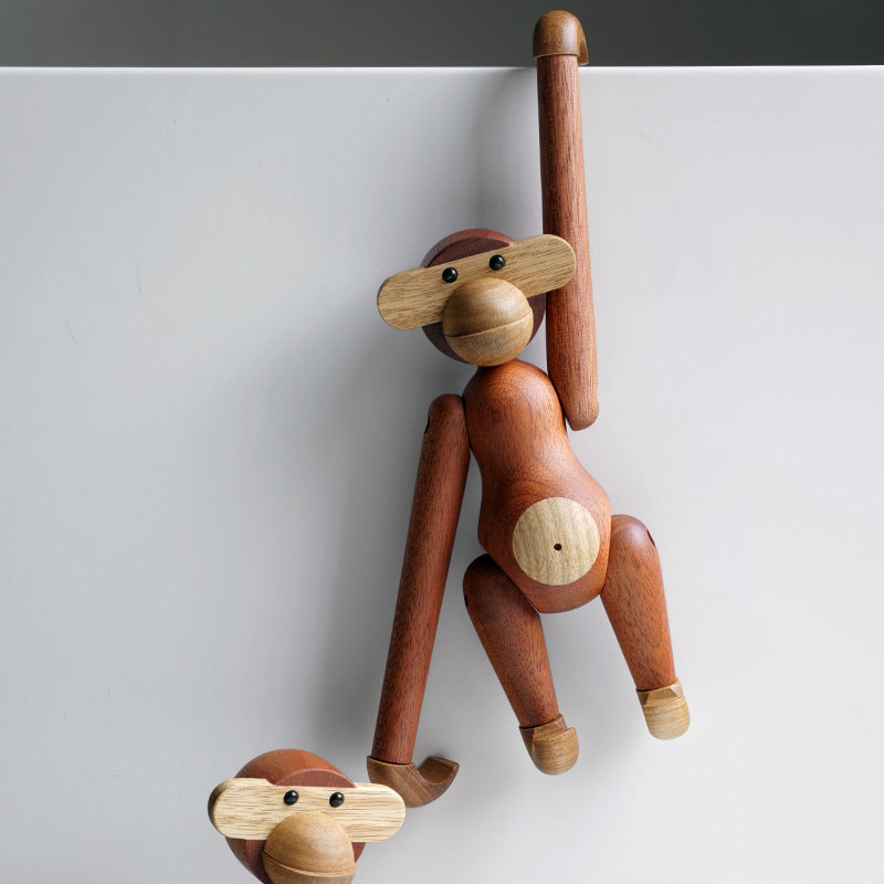 BowLift | Cheeky Monkey Solid Wood Ornament