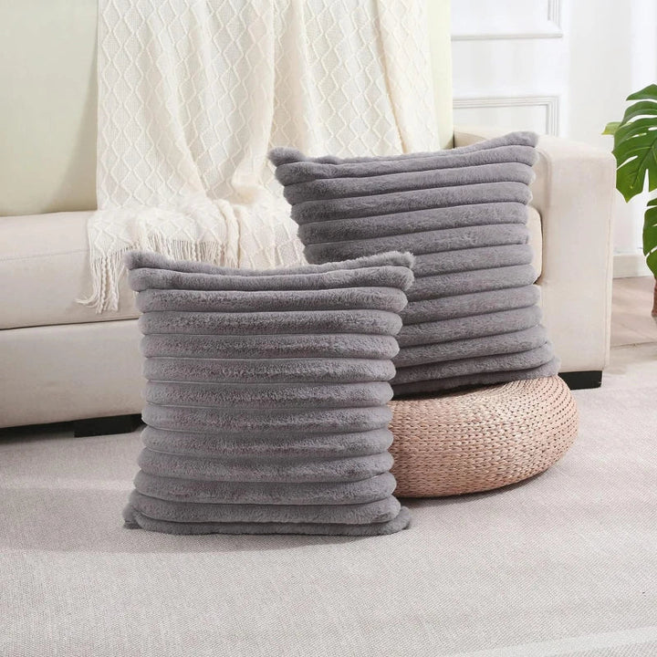 BowLift | Luxury Faux Rabbit Fur Cushion Cover