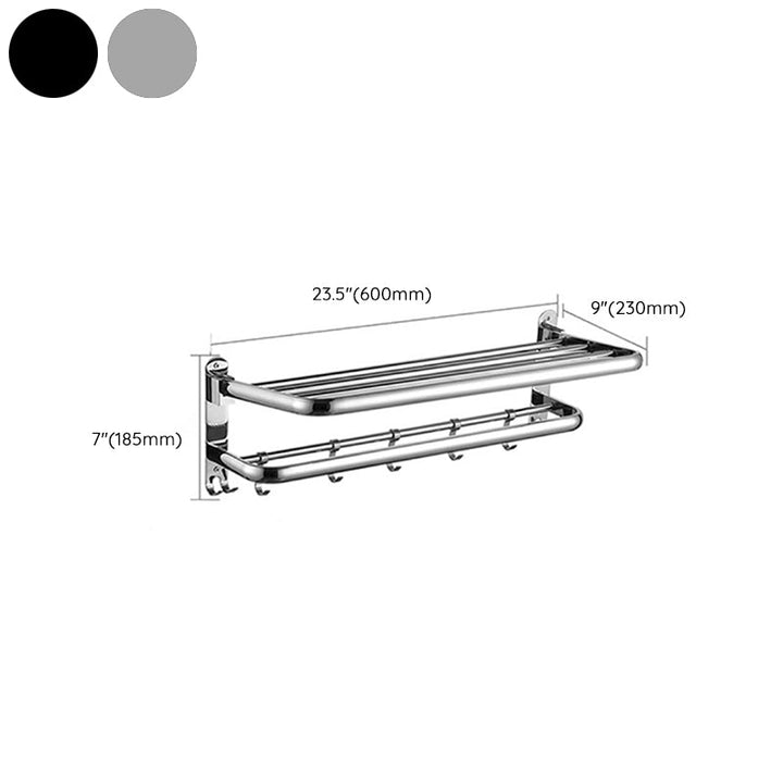 BowLift | Modern Towel Holder Bathroom Set Bath Shelf Bathroom Accessories Hardware Set
