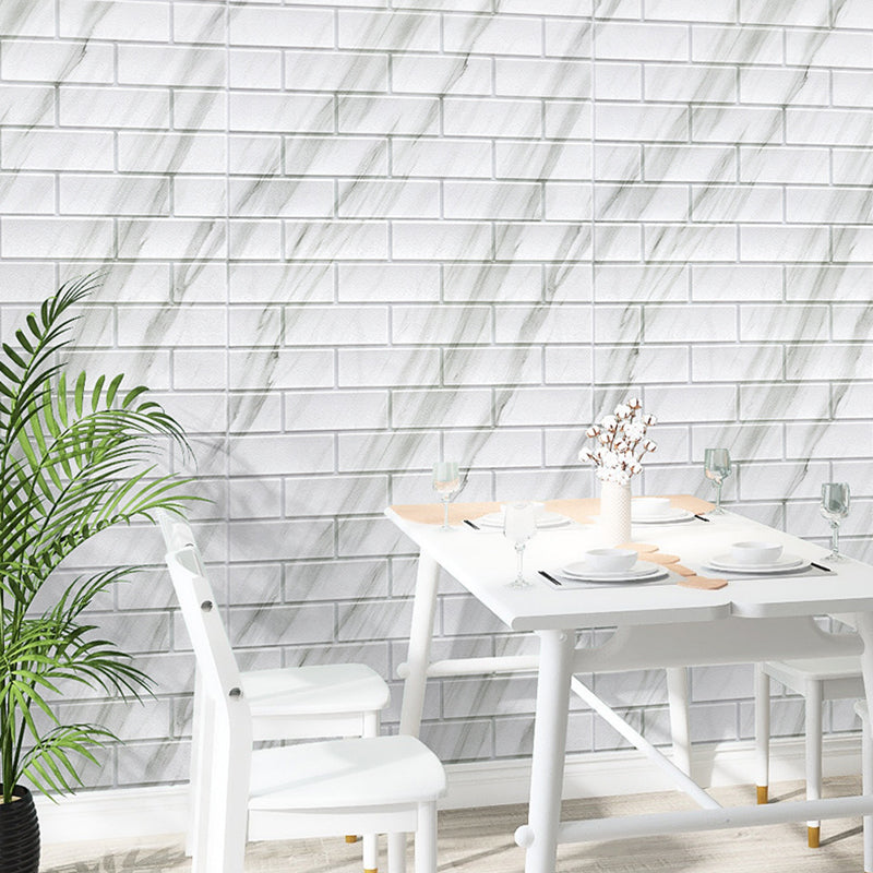 BowLift | Industrial Wall Panel, 3D Brick Bathroom Wall Panels Set of 2