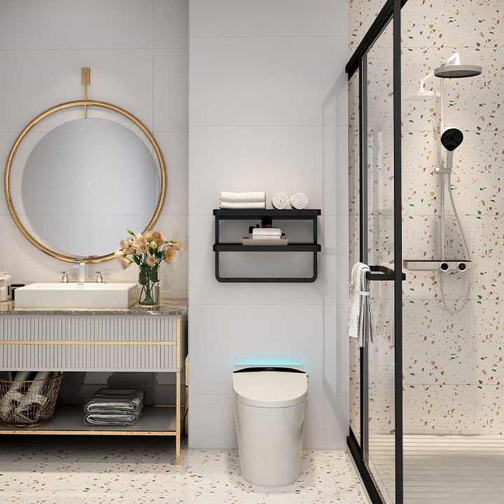 BowLift | Modern splash guard wallpaper removable and adhesive splash protection tiles for bathroom