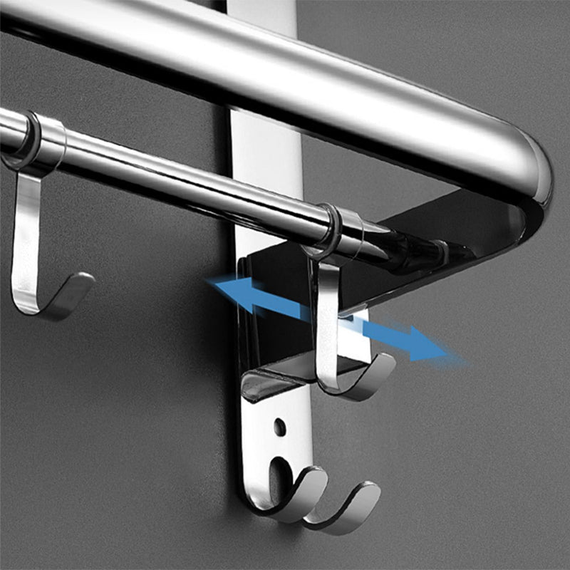 BowLift | Modern Stainless Steel Bathroom Shelf Bathroom Accessories Hardware Set