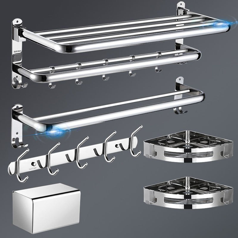 BowLift | Modern Stainless Steel Bathroom Shelf Bathroom Accessories Hardware Set