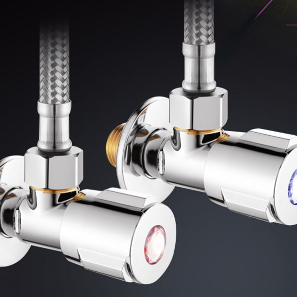 BowLift | 2-Handle Brass Bathroom Faucet Modern High Arc Center Tap