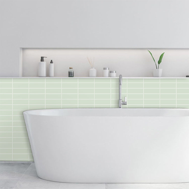BowLift | Peel and Stick Tiles Waterproof Plastic Rectangular Peel & Stick Tile for the Kitchen 2-Pack