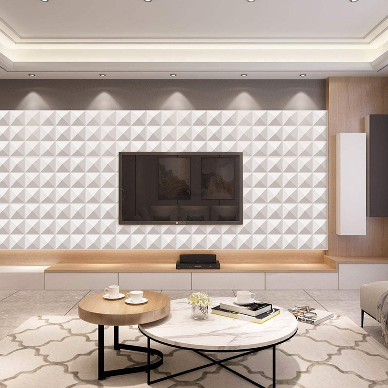 BowLift | Modern square wall covering Peel and Stick geometric pattern wall covering