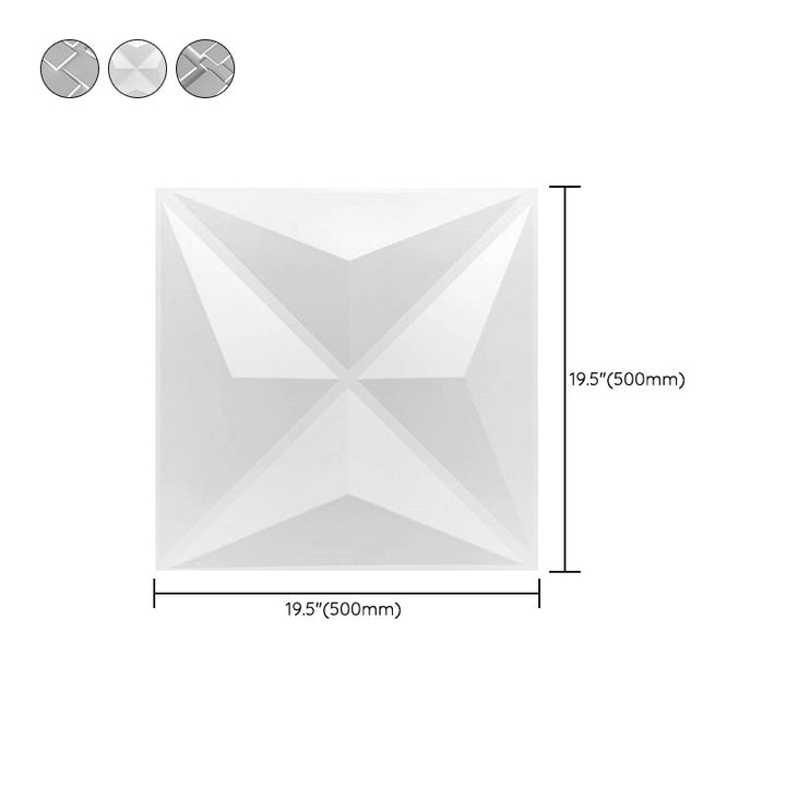 BowLift | Modern square wall covering Peel and Stick geometric pattern wall covering