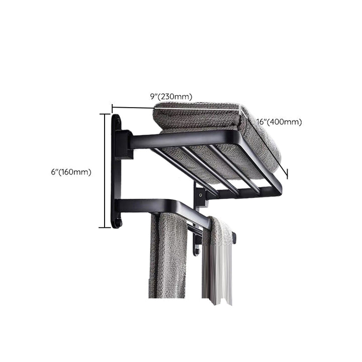 BowLift | Modern Bathroom Accessory Set Black Soap Dish Bath Shelf Bathroom Set