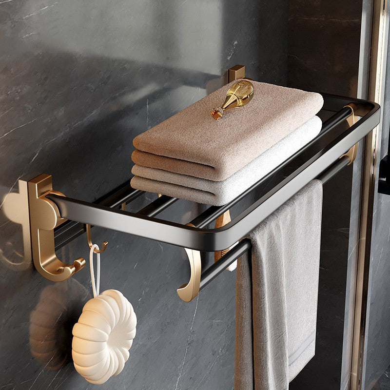 BowLift | Traditional Black Aluminum Bathroom Fittings Set Bathroom Accessories Kit
