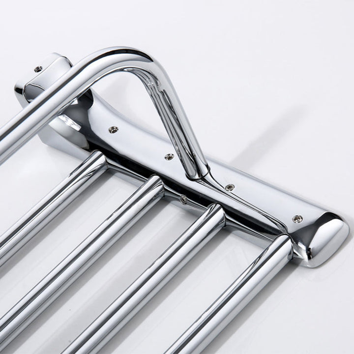 BowLift | Modern Bathroom Hardware Paper Holder Bathroom Shelf Silver Bathroom Accessory Set