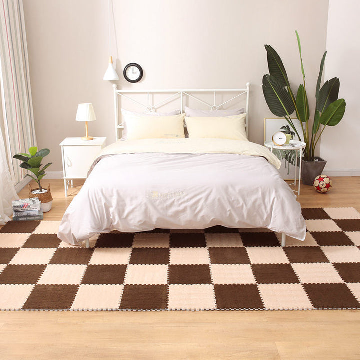 BowLift | Color-Fading-Resistant Carpet Tile Solid Interlocking Carpet Tile