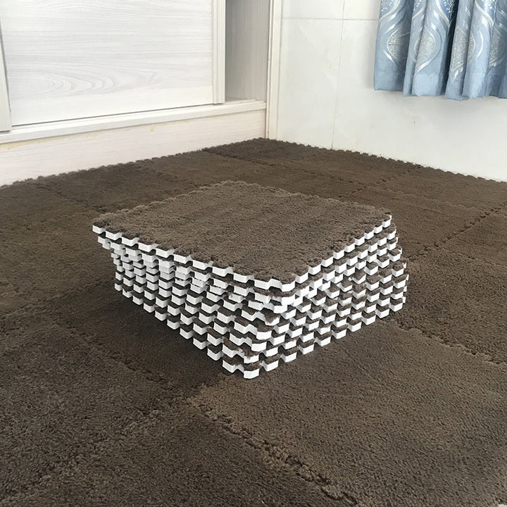 BowLift | Color-Fading-Resistant Carpet Tile Solid Interlocking Carpet Tile