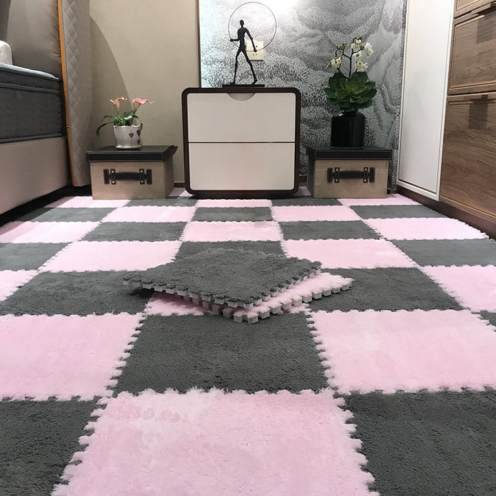 BowLift | Color-Fading-Resistant Carpet Tile Solid Interlocking Carpet Tile