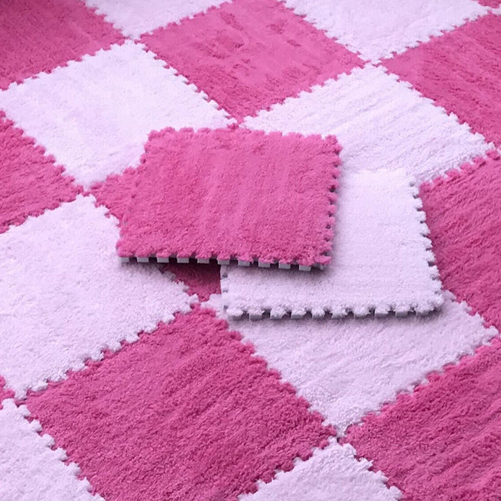 BowLift | Color-Fading-Resistant Carpet Tile Solid Interlocking Carpet Tile