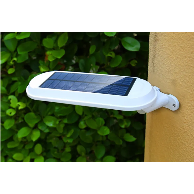 Solar LED Wall Light with Motion Sensor for Garden and Terrace Use