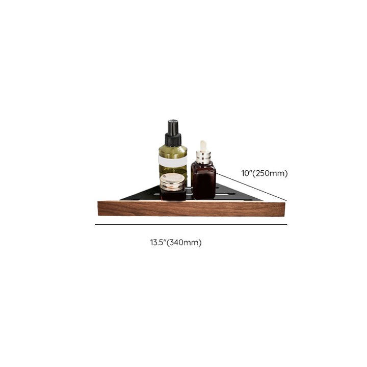 BowLift | Wood and Aluminum Bath Accessory Set Black Bathroom Accessory Kit