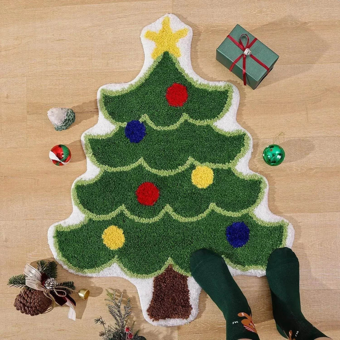 BowLift | Nordic Christmas Tree Cashmere Mat