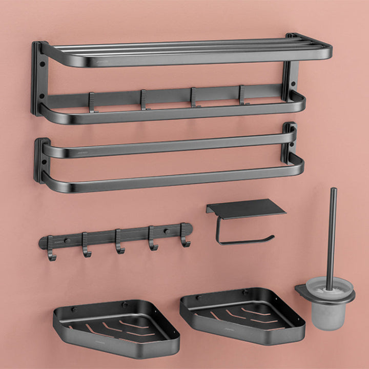 BowLift | Modern Bathroom Accessories Set Paper Holder Bathroom Shelf Bath Hardware Set