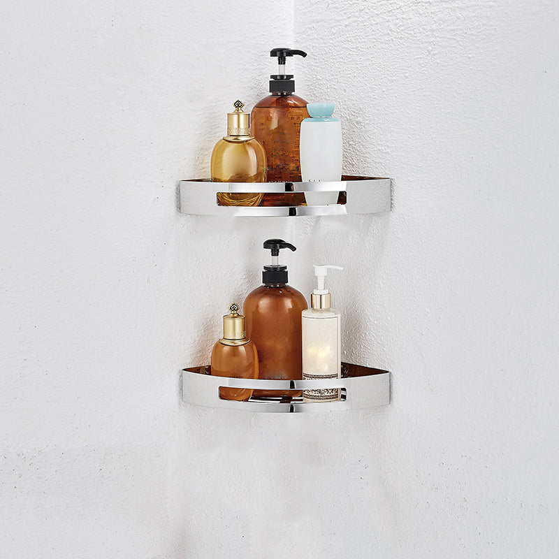 BowLift | Modern Steel Bathroom Accessory Set Silver Bathroom Accessory Kit