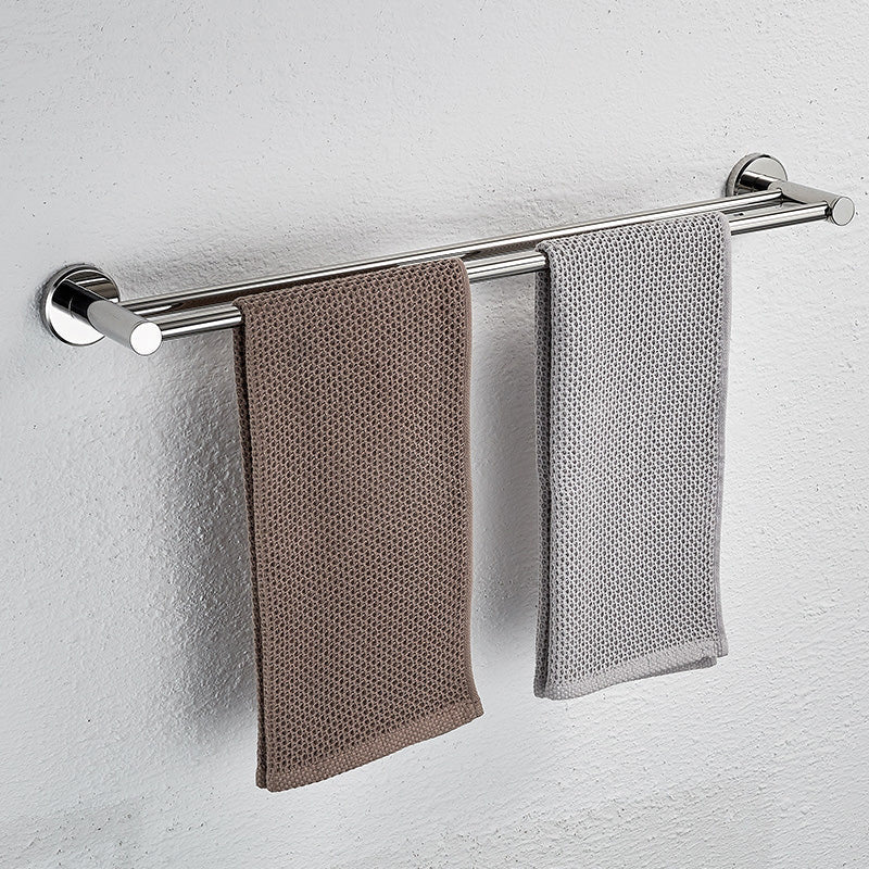 BowLift | Modern Steel Bathroom Accessory Set Silver Bathroom Accessory Kit