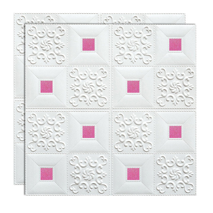 BowLift | Modern wall covering foam 3D embossed peel and stick wall panel