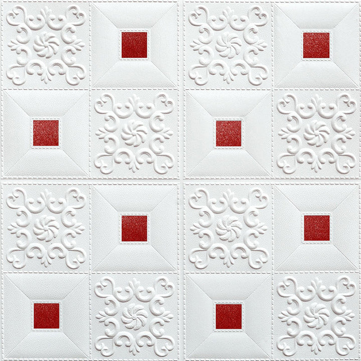 BowLift | Modern wall covering foam 3D embossed peel and stick wall panel