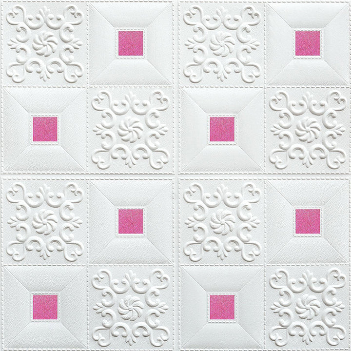 BowLift | Modern wall covering foam 3D embossed peel and stick wall panel