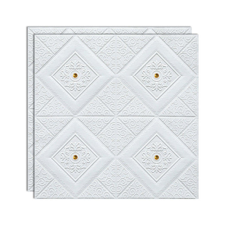 BowLift | 3D embossed interior wall covering Self-adhesive geometric texture wall covering