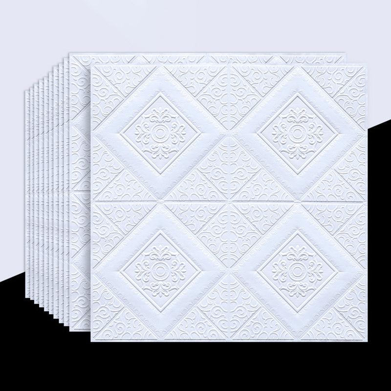 BowLift | 3D embossed interior wall covering Self-adhesive geometric texture wall covering