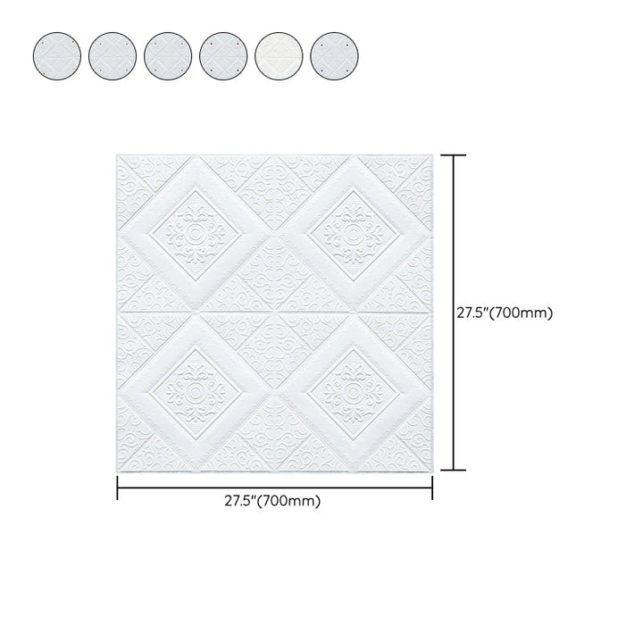BowLift | 3D embossed interior wall covering Self-adhesive geometric texture wall covering