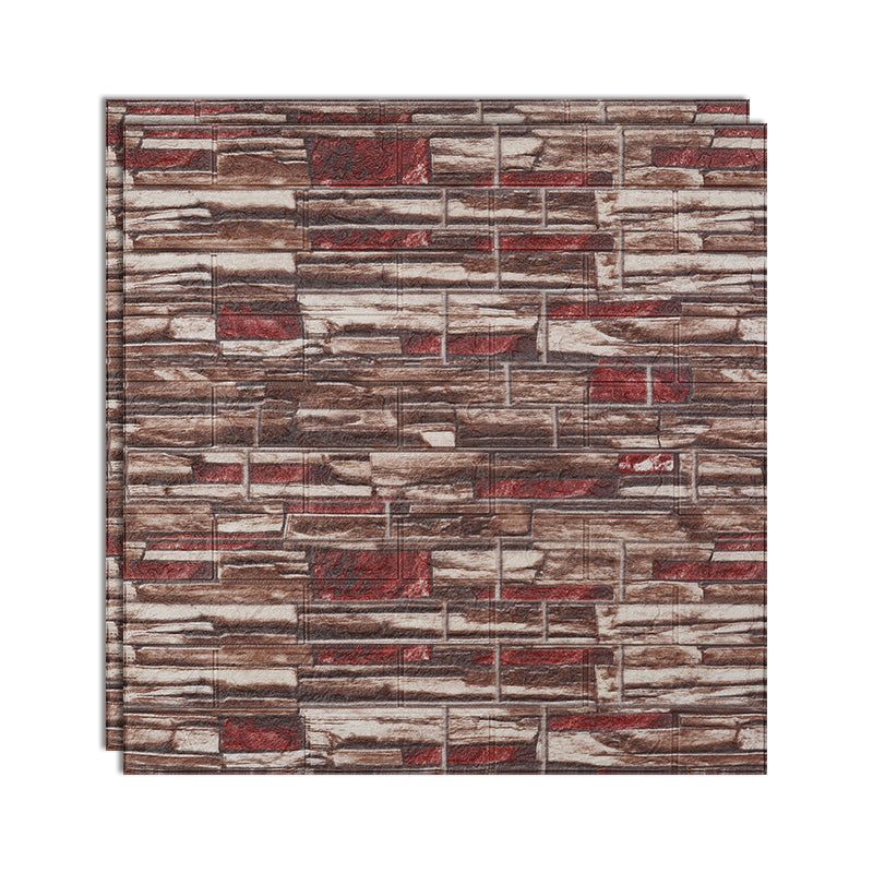 BowLift | 3D embossing interior wall panel self-adhesive square wall panel