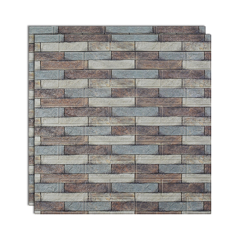 BowLift | 3D embossing interior wall panel self-adhesive square wall panel