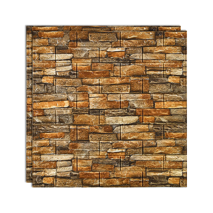 BowLift | 3D embossing interior wall panel self-adhesive square wall panel